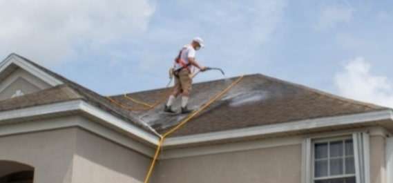 roof pressure washing