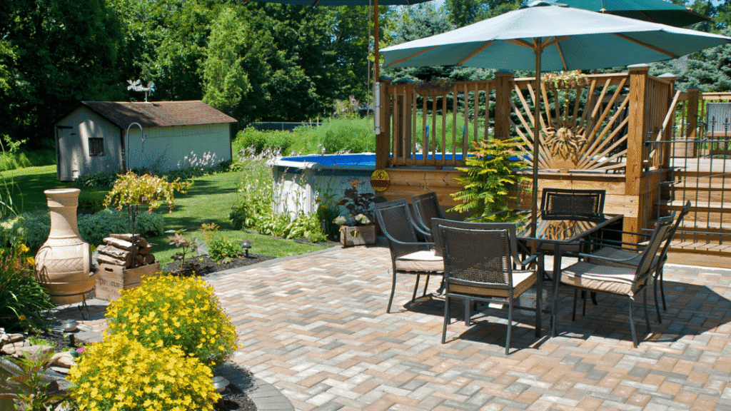PAVER PATIO CLEANING SEALING