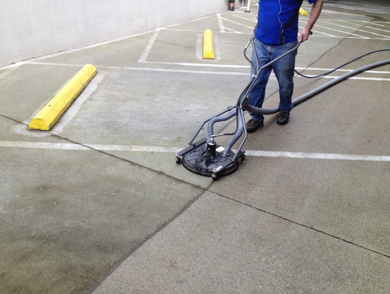Parking Garage Cleaning