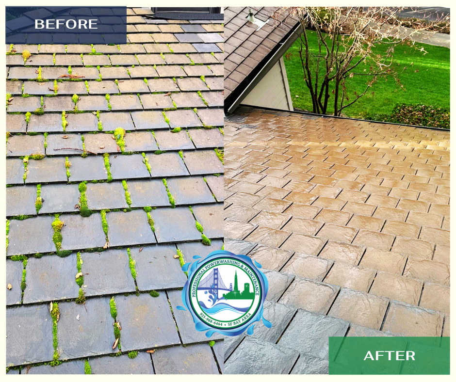 Roof cleaning Danville CA