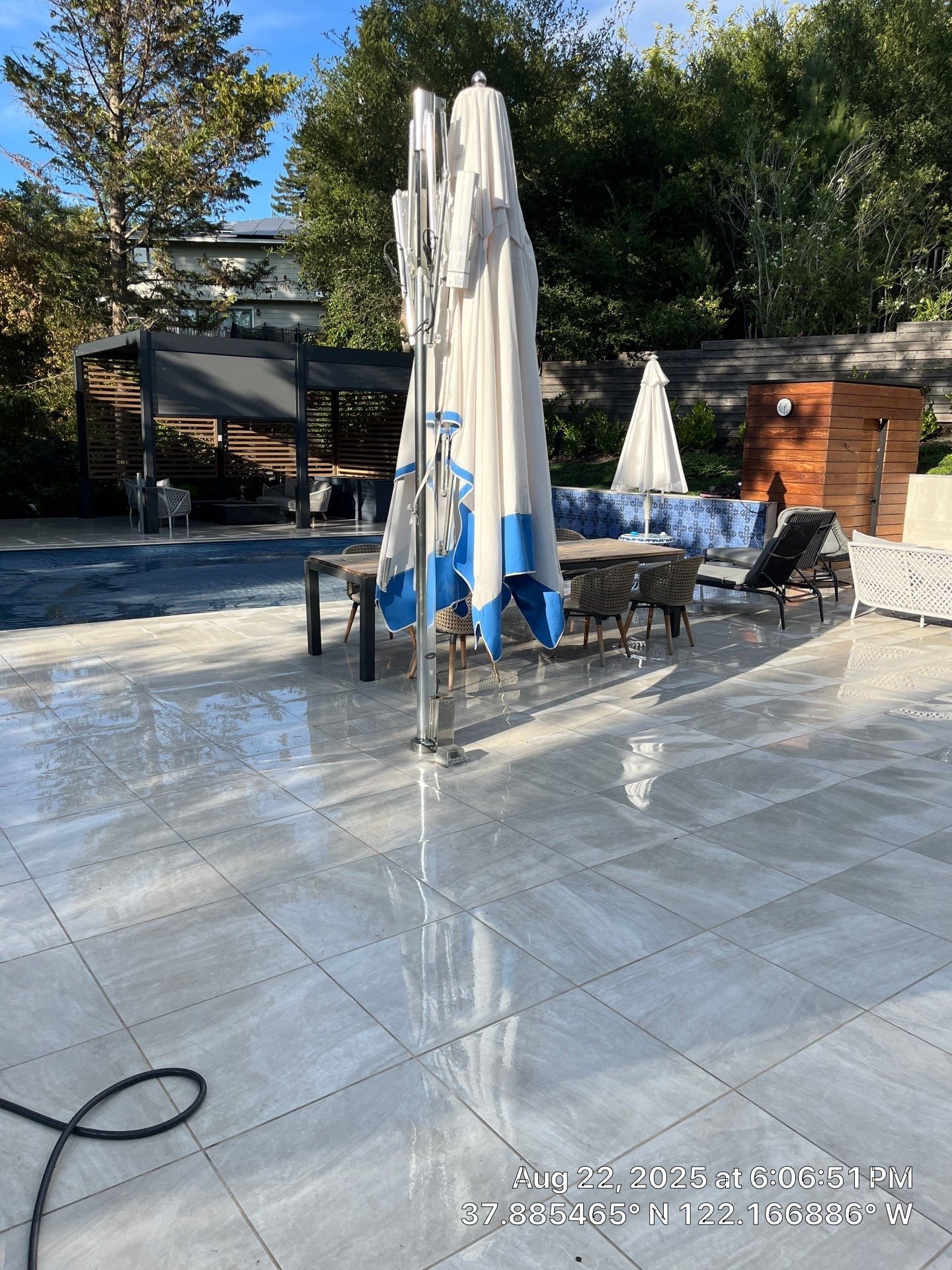 Roof moss removal result in Pleasant Hill